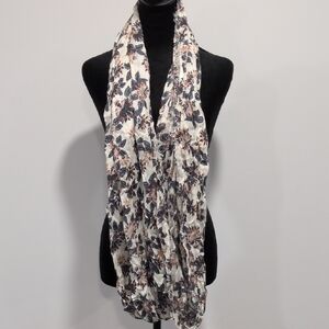 Maurices Floral Print Infinity Scarf